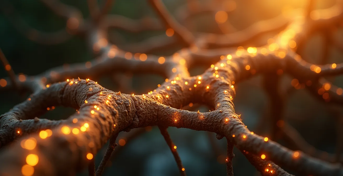 Visuelle Darstellung der BDNF-Wirkung im Gehirn nach dem Joggen