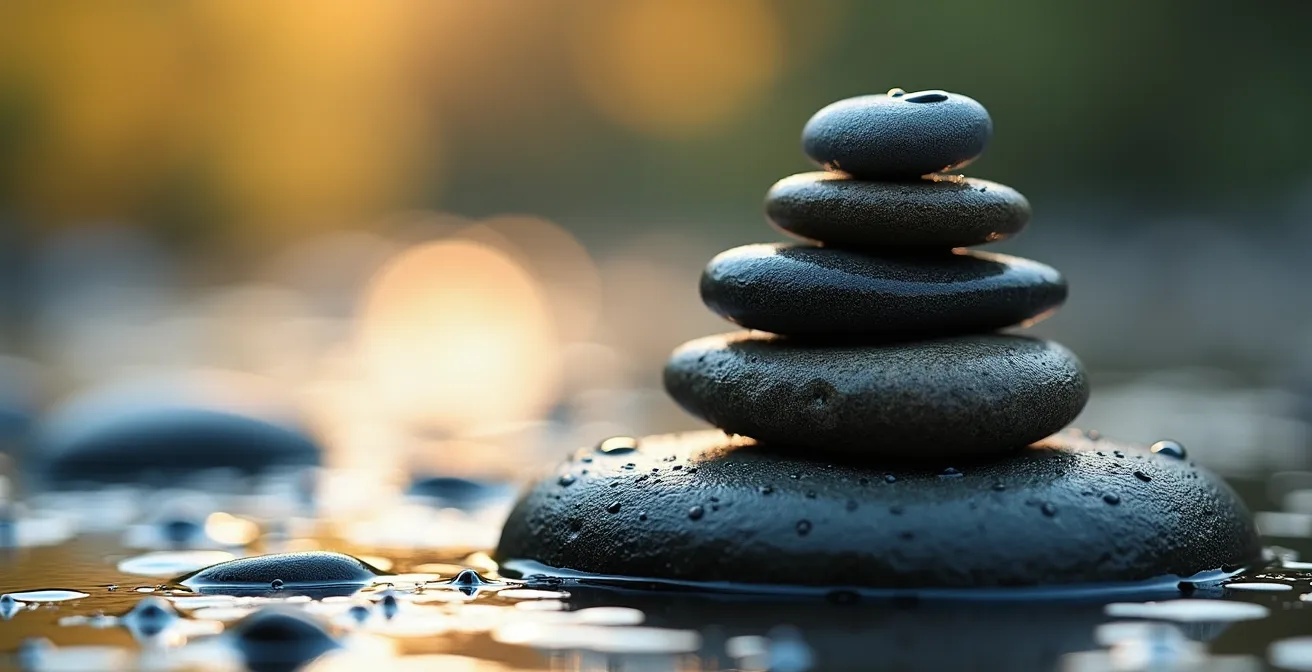 Symbolische Darstellung der Hautbarriere als Ziegelmauer mit sichtbaren Lipidschichten